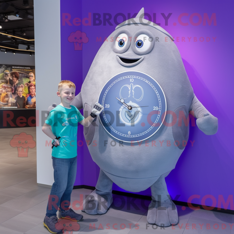 Mascot character of a Lavender Celtic Shield dressed with a Skinny Jeans and Digital watches Mascot character of a Lavender Celtic Shield dressed with a Skinny Jeans and Digital watches