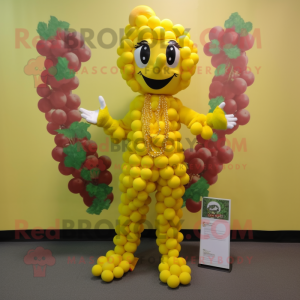 Yellow Grape mascotte...