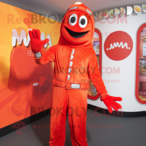 Rød Tikka Masala maskot...