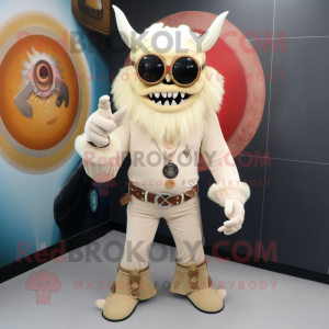 Beige Demon mascotte...