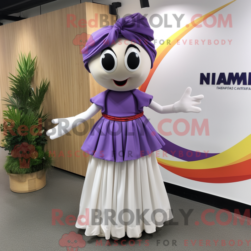 Mascot character of a Pepper dressed with a Maxi Skirt and Cummerbunds Mascot character of a Pepper dressed with a Maxi Skirt and Cummerbunds