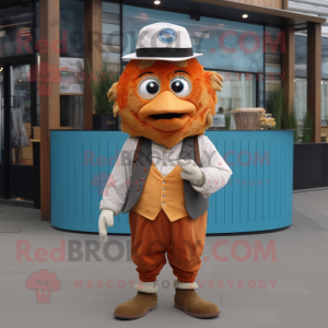Rust Fish And Chips maskot...