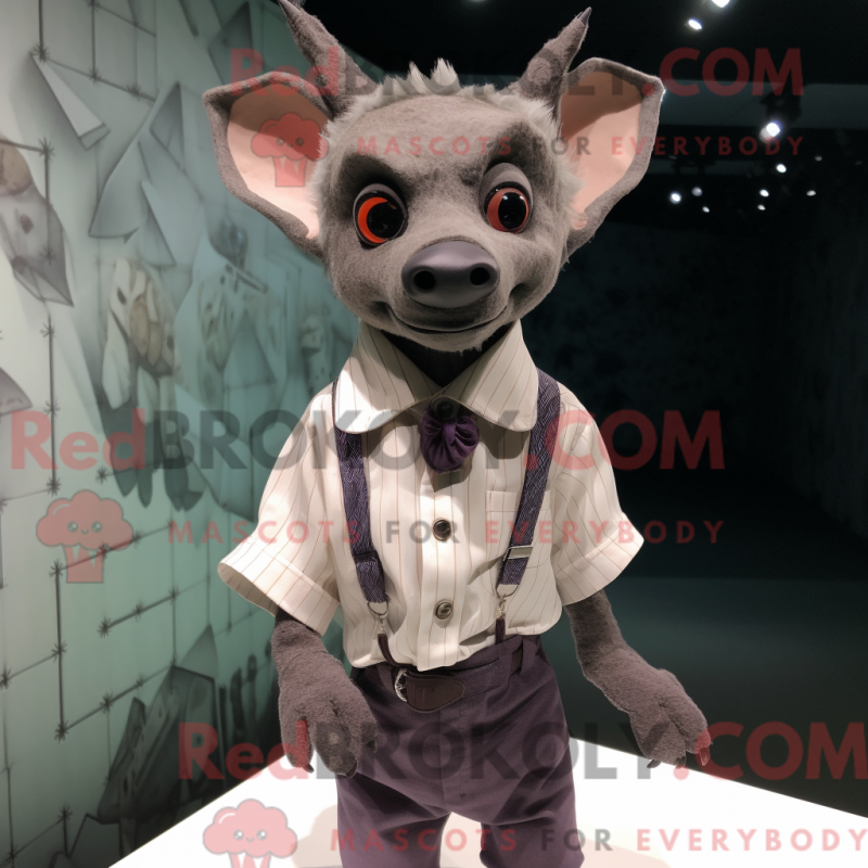 Mascot character of a Bat dressed with a Button-Up Shirt and Ties Mascot character of a Bat dressed with a Button-Up Shirt and Ties