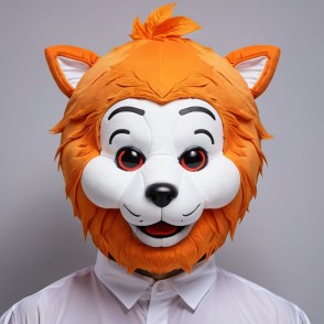 Tête de mascotte - REDBROKOLY