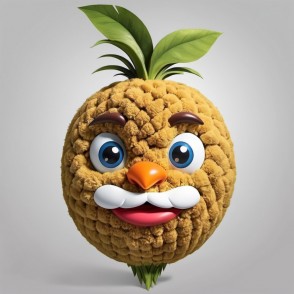 Mascottekop - REDBROKOLY
