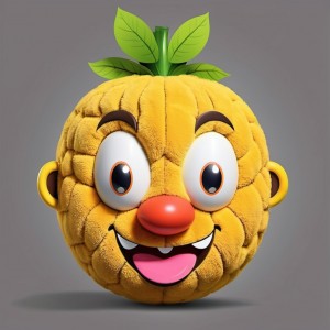 Tête de mascotte - REDBROKOLY