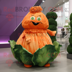Orange Cabbage mascotte...