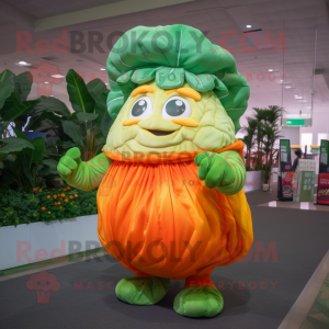 Orange Cabbage mascotte...