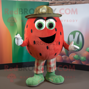 Rost vattenmelon maskot...