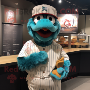 Teal Fried Chicken mascotte...