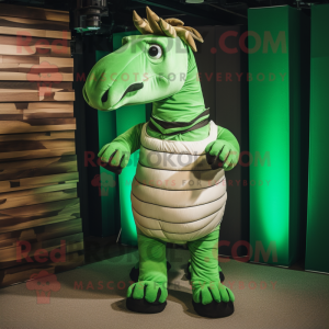 Groene Quagga mascotte...