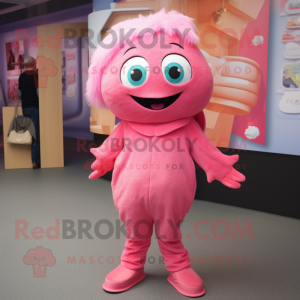 Pink Cod mascotte kostuum...