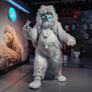 Silver Yeti mascotte...