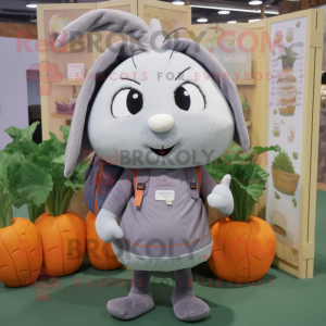 Gray Carrot mascotte...