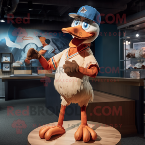 Rust Dodo Bird mascotte...