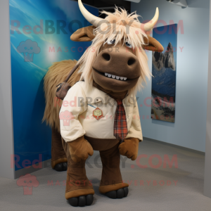 Tan-Yak Maskottchen Kostüm...