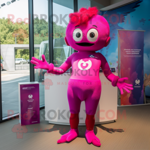 Postava maskota z Magenta...