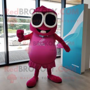 Postava maskota z Magenta...