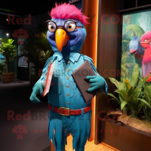 Postava maskota Macaw...