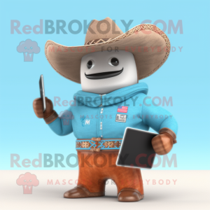  Cowboy maskot drakt...