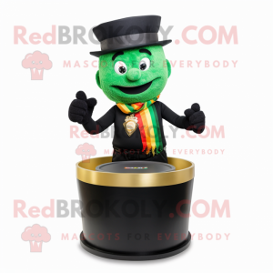 Black Pot Of Gold maskot...