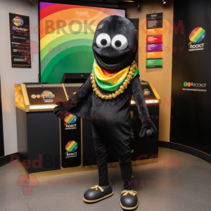 Black Pot Of Gold maskot...