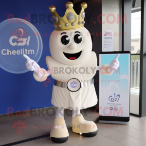 Cream Queen maskot drakt...