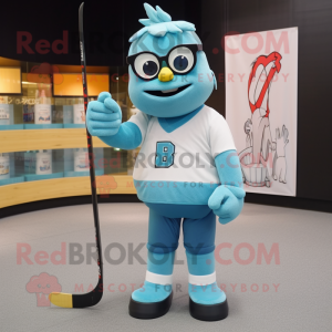 Cyan Ice Hockey Stick...