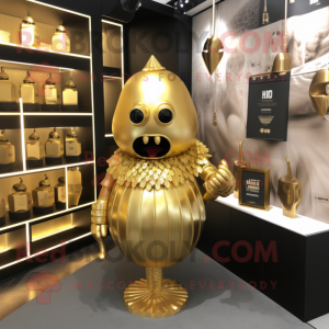 Gold Grenade mascotte...