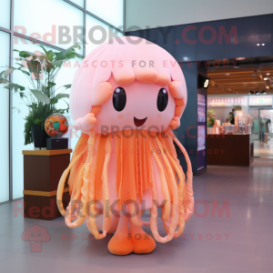 Peach Jellyfish maskot...