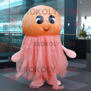 Peach Jellyfish mascotte...