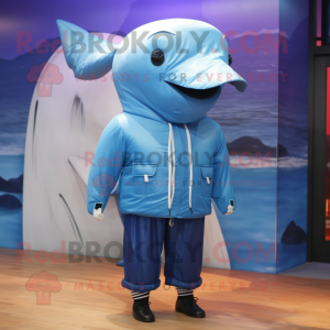  Blue Whale mascotte...