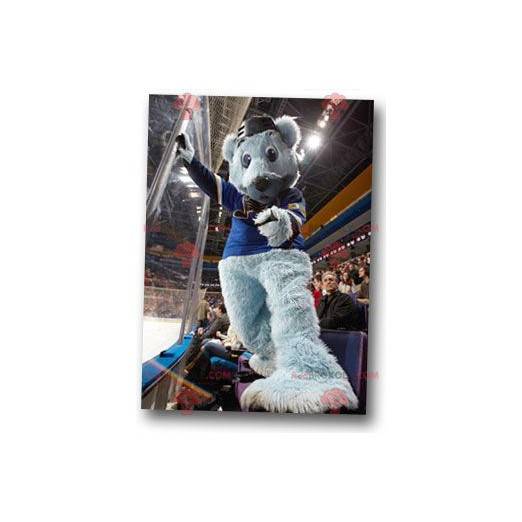 All hairy gray bear mascot - Redbrokoly.com