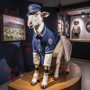 Navy Boer Goat mascotte...