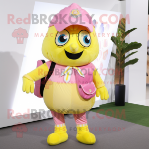 Citrongul Pink maskot...