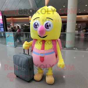 Citrongul Pink maskot...