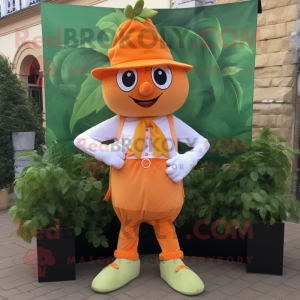 Orange Spinach mascotte...