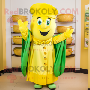 Cytrynowożółta postać w...
