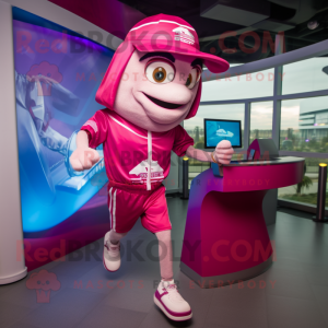 Magenta Gyro maskot...