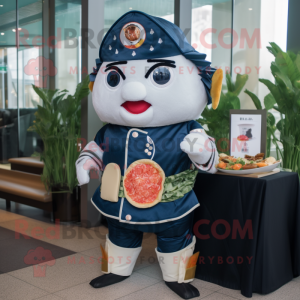 Navy Sushi maskot kostume...
