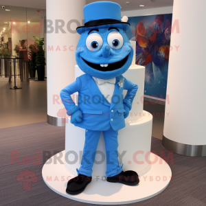 Blue Wedding Cake mascotte...