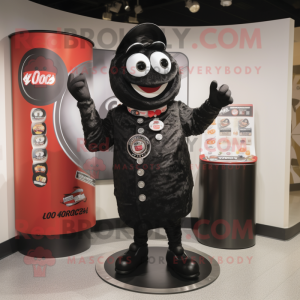 Black Soda Can mascotte...