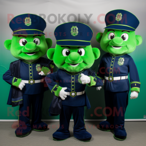 Navy Bunch Of Shamrocks...