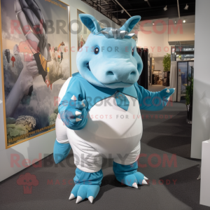 Sky Blue Rhinoceros...