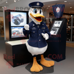 Navy Goose mascotte kostuum...