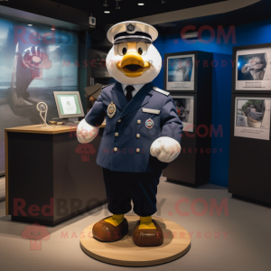 Navy Goose mascotte kostuum...