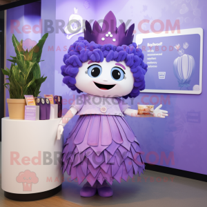 Lavendel dronning maskot...