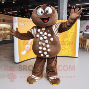 Brown Juggle mascotte...