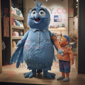 Mascotte de personnage de...
