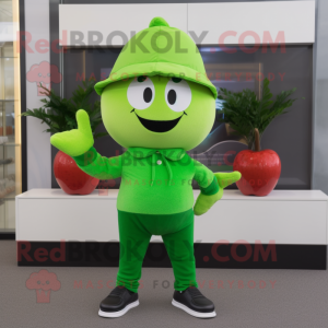 Green Apple mascotte...